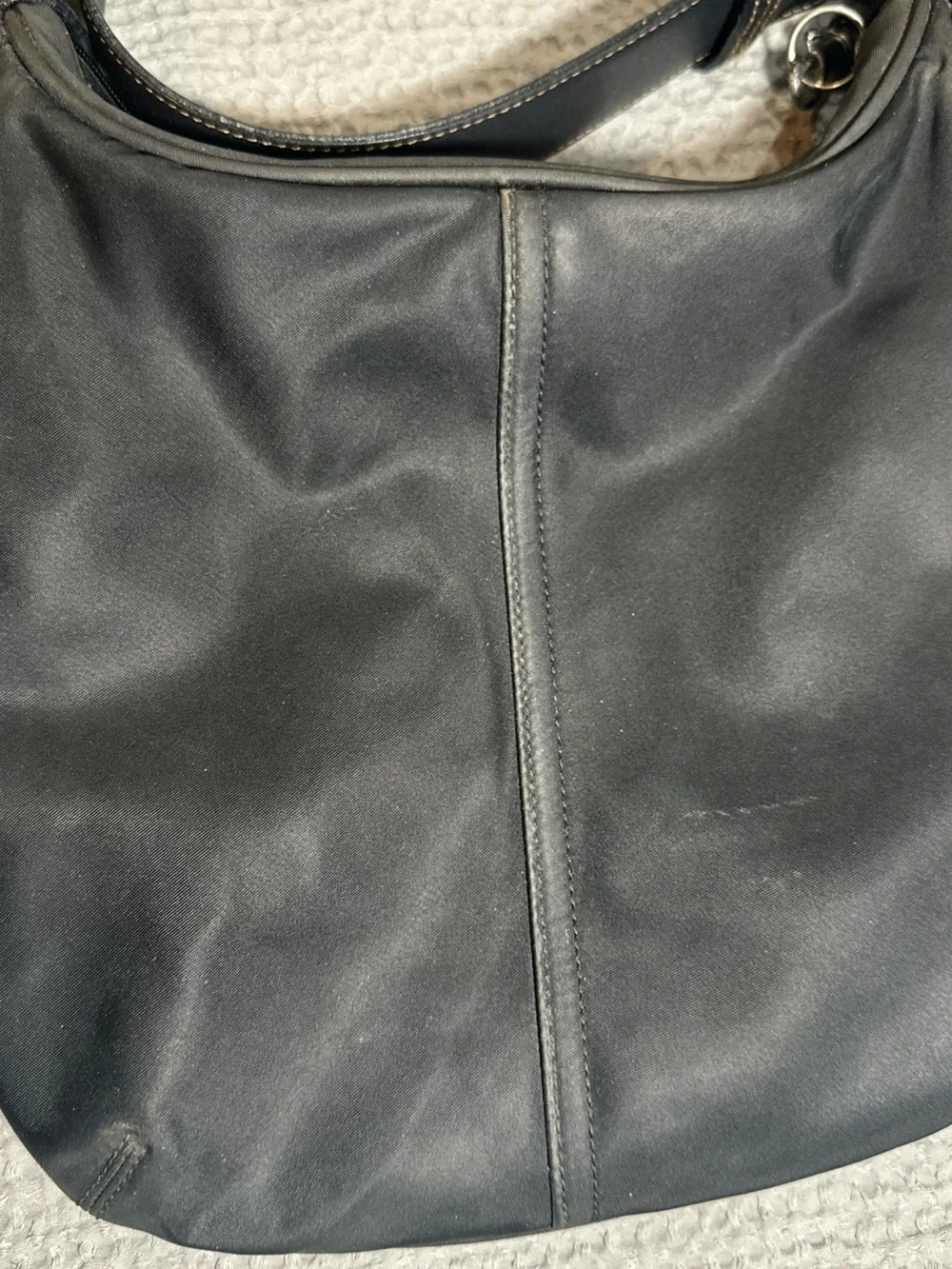 Coach Black Crossbody Hobo Bag